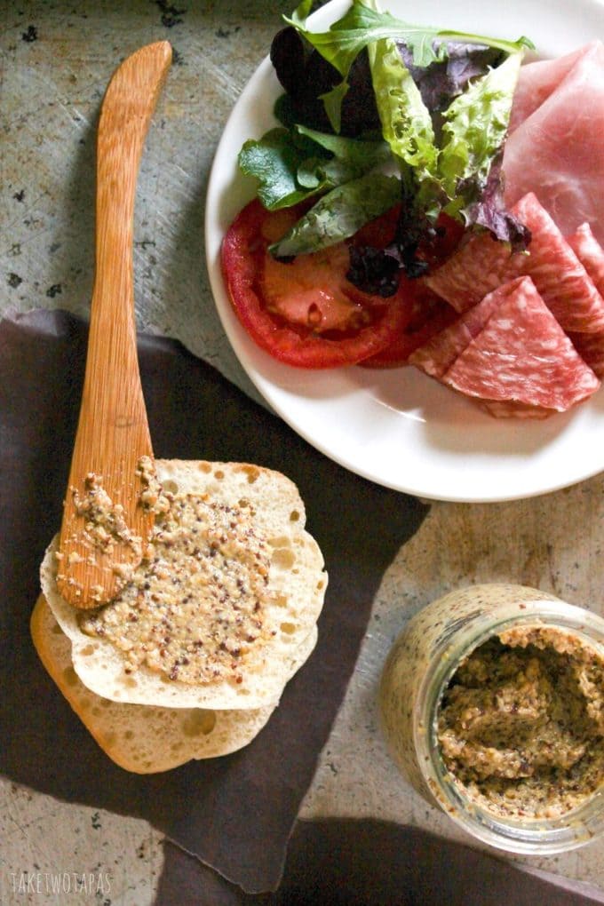 Homemade Whole Grain Mustard