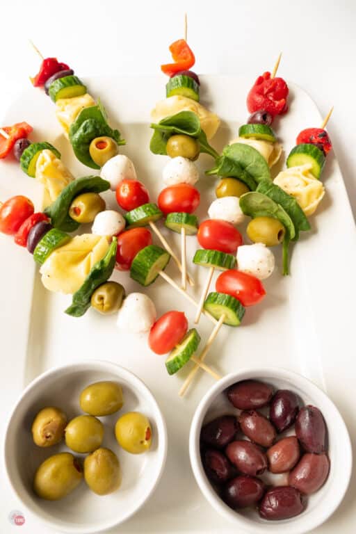 Easy Antipasto Skewers Take Two Tapas