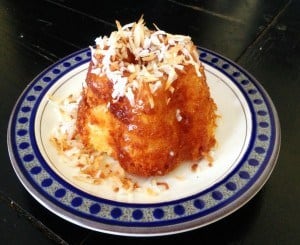 Mini Coconut Bundt Cake - taketwotapas.com