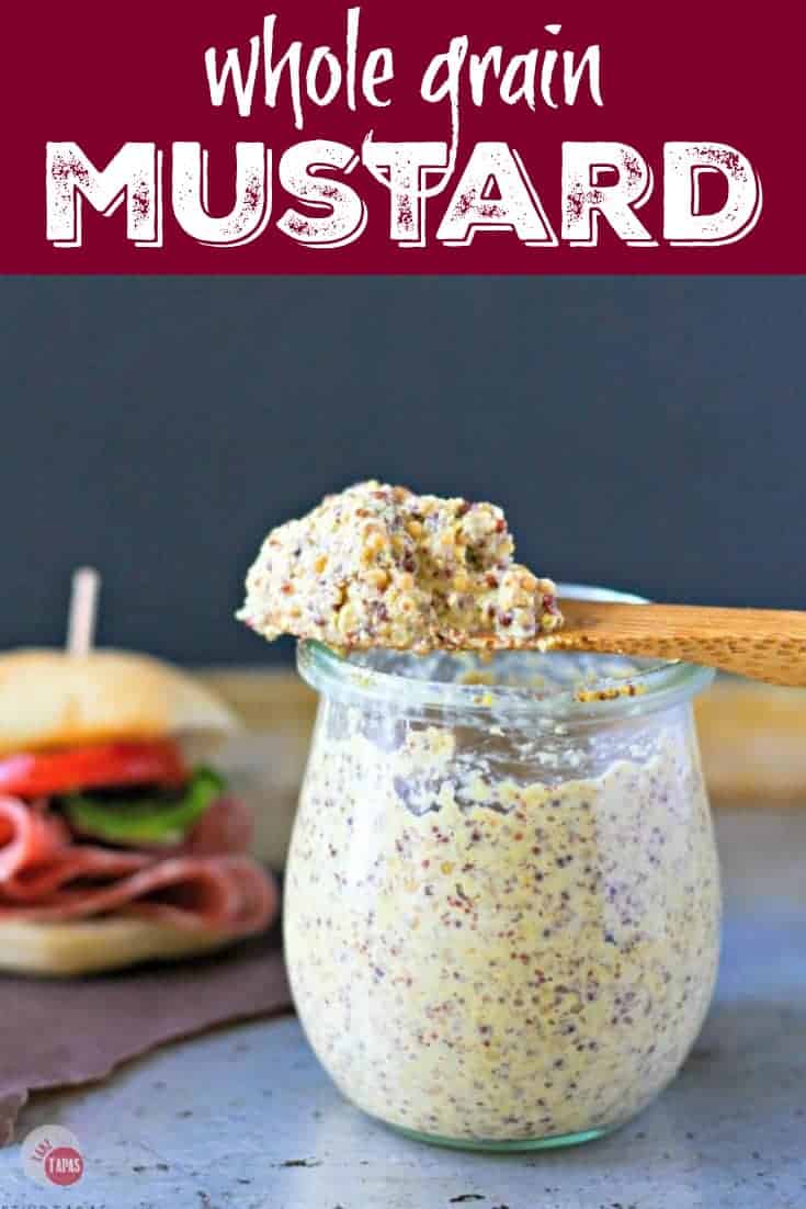 Whole Grain Mustard (Homemade!!) Take Two Tapas