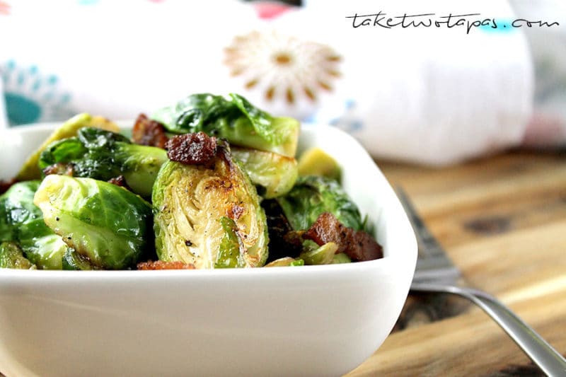 sprouts in a white bowl