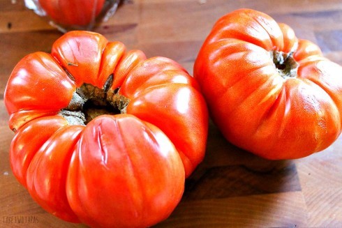 Shop local or grow your own tomatoes for this Summer Grilled Tomato Soup Recipe | Take Two Tapas | #Summer #GrillRecipes #TomatoSoupRecipe #GrilledTomatoes #TomatoRecipe #TomatoSoup