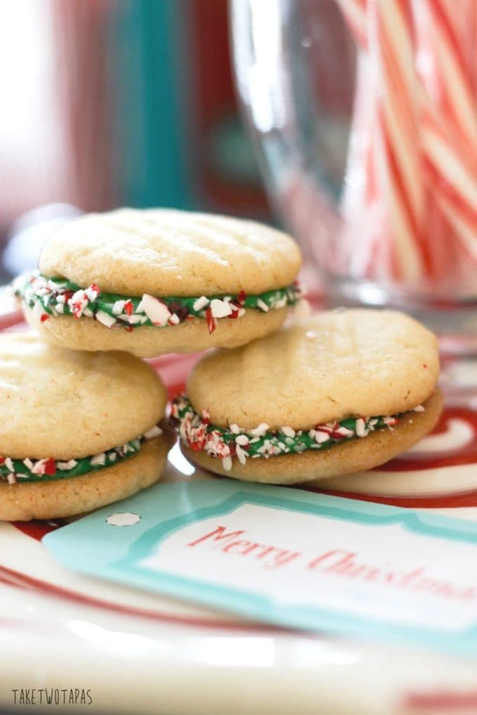 Peppermint Cookies Recipe Peppermint Sandwich Cookies How to Make Them for Sharing