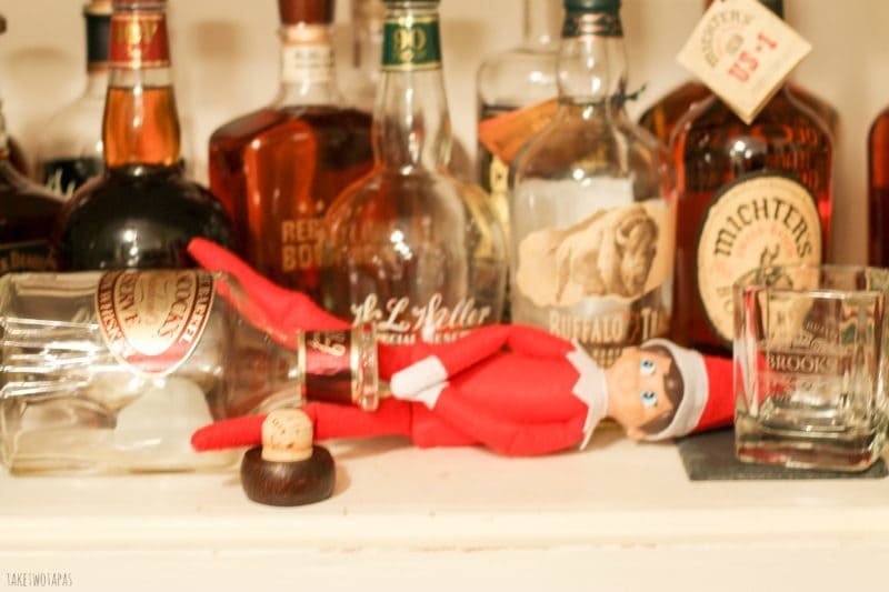 Our Elf on the Shelf, Edward, got injured this year. Read how he's not coming back next year! Take Two Tapas