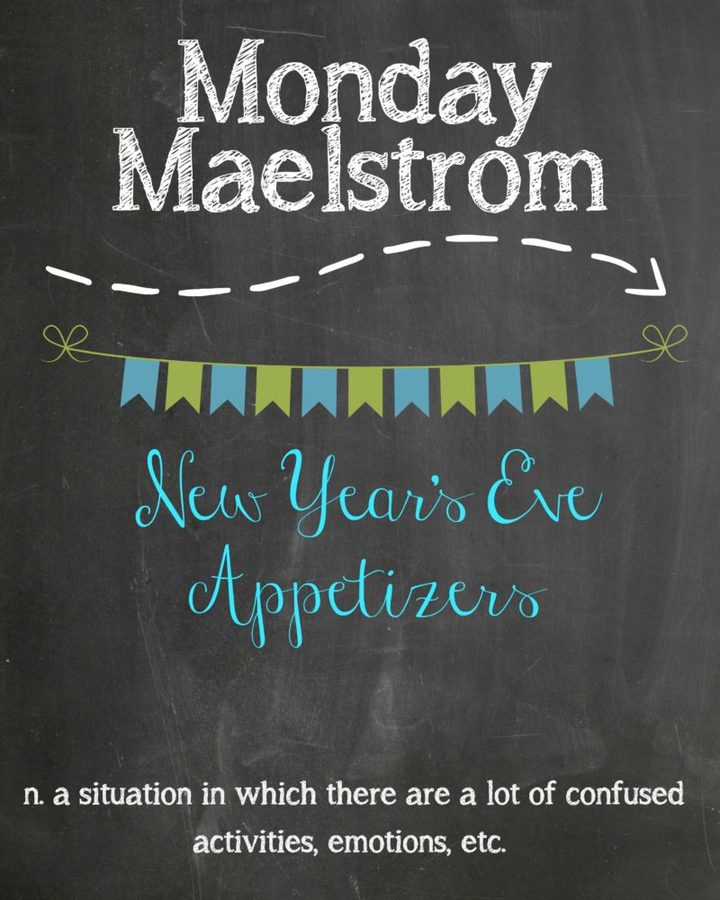 Need an appetizer for New Year's Eve? Check out this great recipe round-up of appetizers from some of my favorite bloggers! Monday Maelstrom New Year's Eve Appetizers | Take Two Tapas