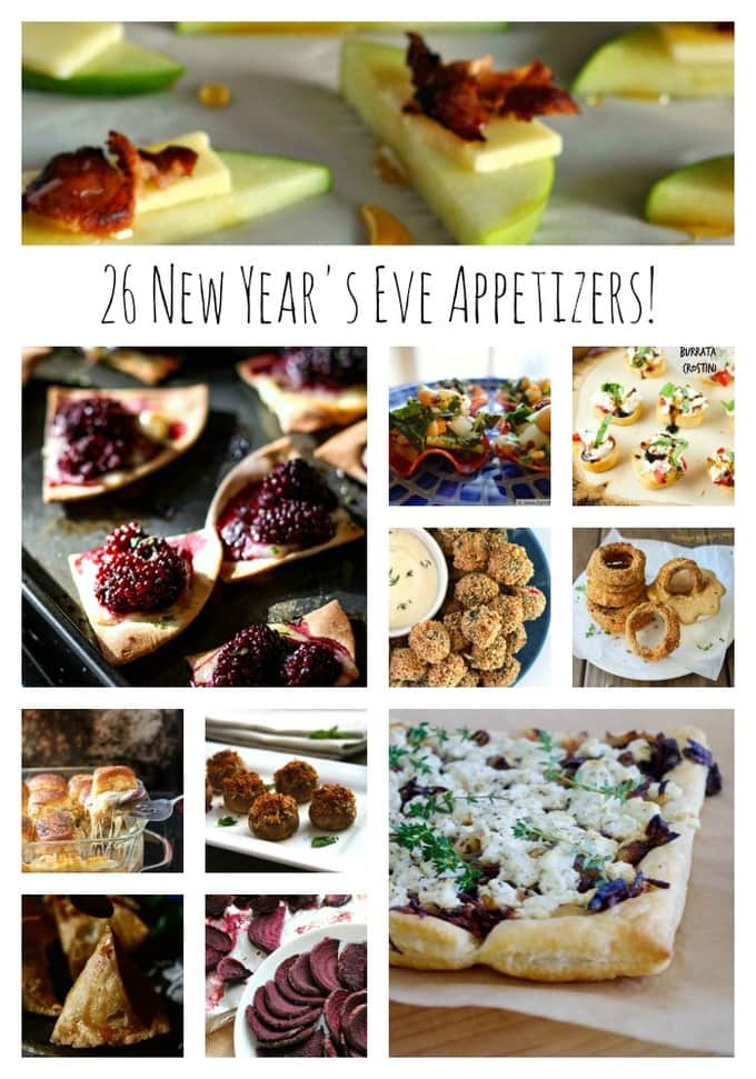 Need an appetizer for New Year's Eve? Check out this great recipe round-up of appetizers from some of my favorite bloggers! Monday Maelstrom New Year's Eve Appetizers | Take Two Tapas