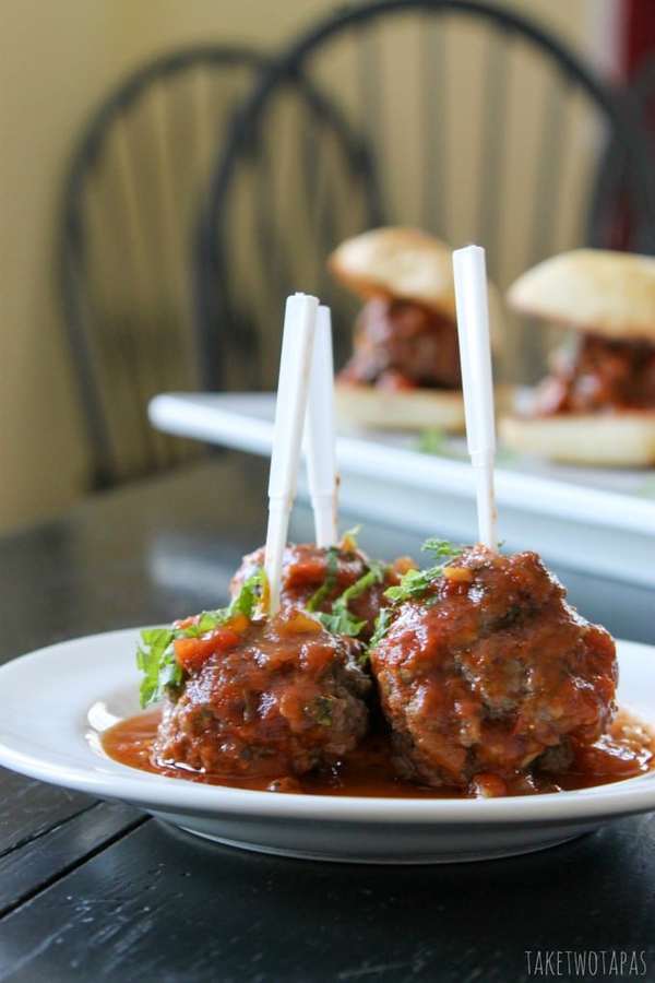 Lamb Meatballs (Mediterranean Style) Take Two Tapas