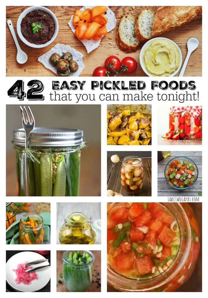 42 Delicious Pickled Foods - Monday Maelstrom | Take Two Tapas