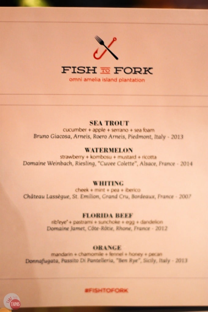 Fish to Fork 2016 Wine-Paired Dinner | Take Two Tapas