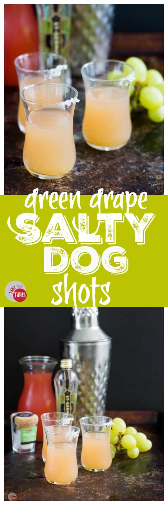 Mason Jar Salty Dog Cocktails - Tastefulventure