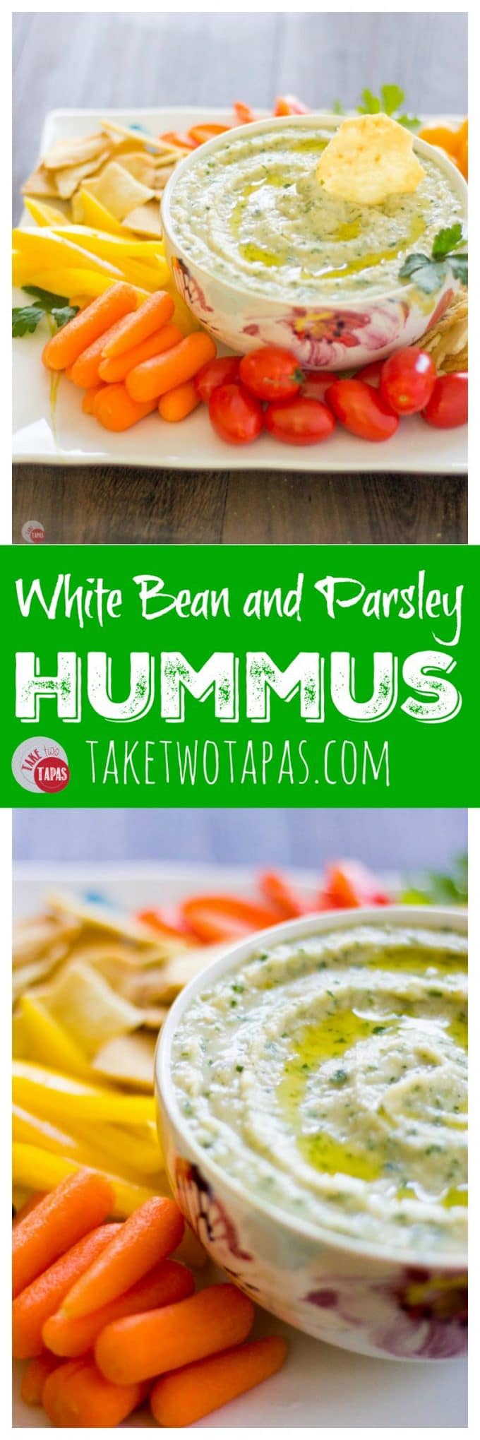 White Bean Parsley Hummus No Tahini Necessary Savory Dip