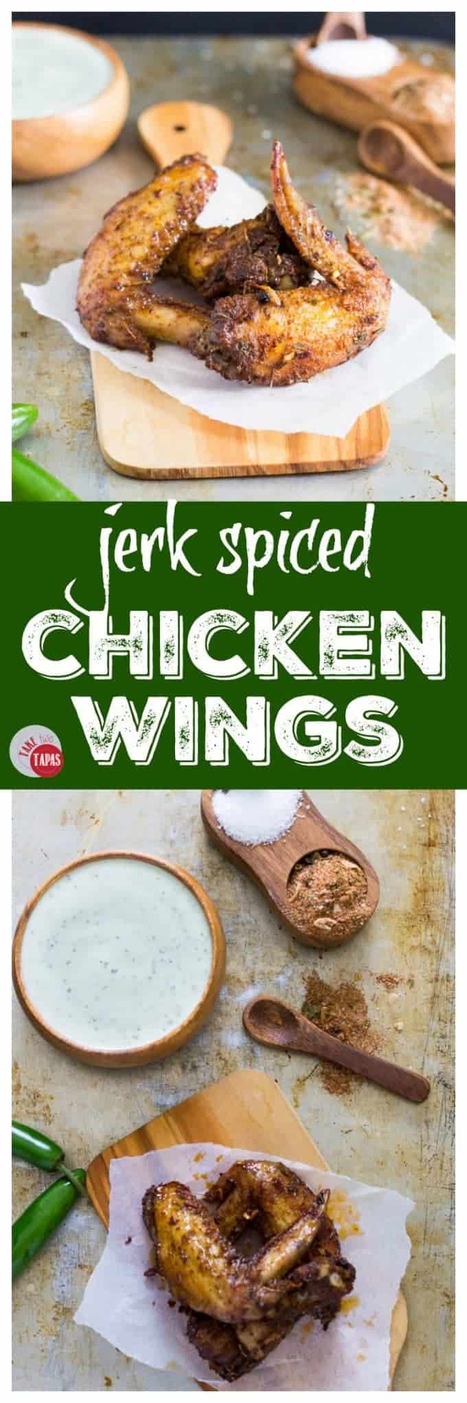 Jerk Chicken Wings With Homemade Jerk Seasoning