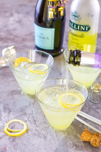 Limoncello Prosecco Cocktail Recipe - Limoncello Lady ~ Take Two Tapas