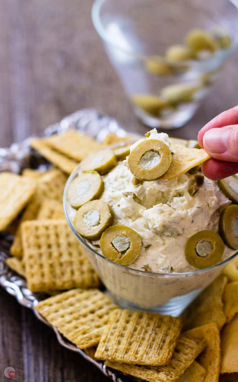 Dirty Martini Dip - Take Two Tapas