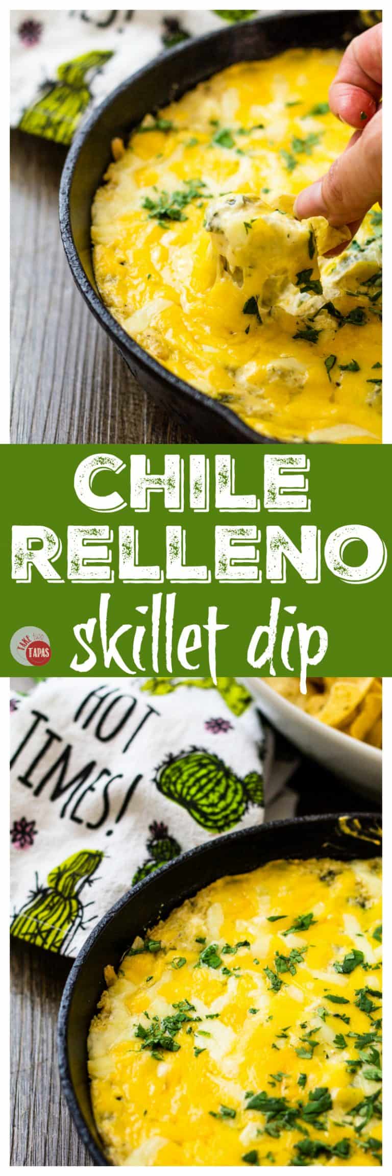 Chile Relleno Dip (Skillet Recipe!) Take Two Tapas