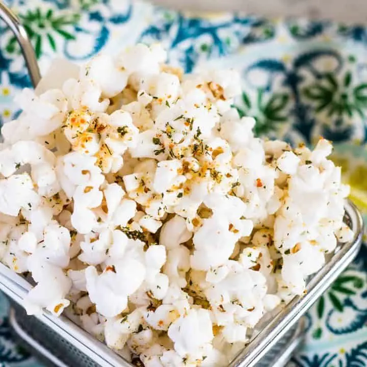 Buffalo Ranch Popcorn - Guilt Free Spicy Snacking