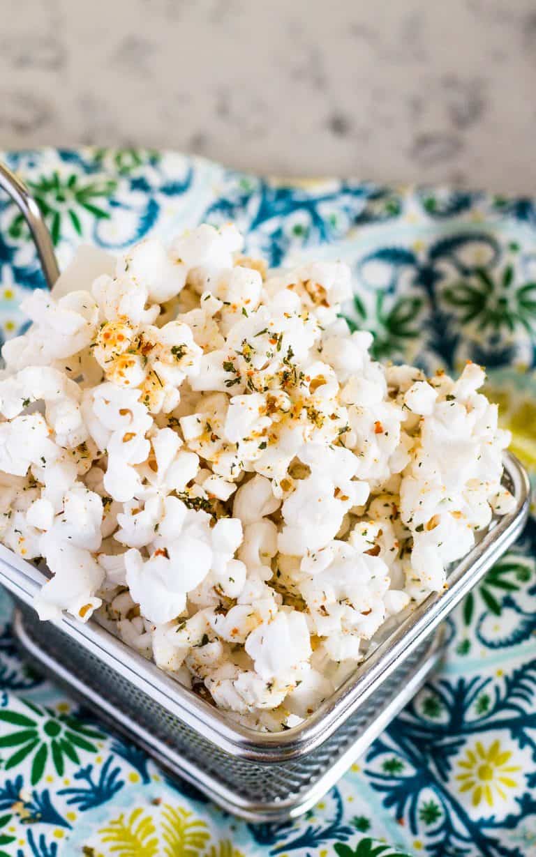 side view of Buffalo Ranch Popcorn