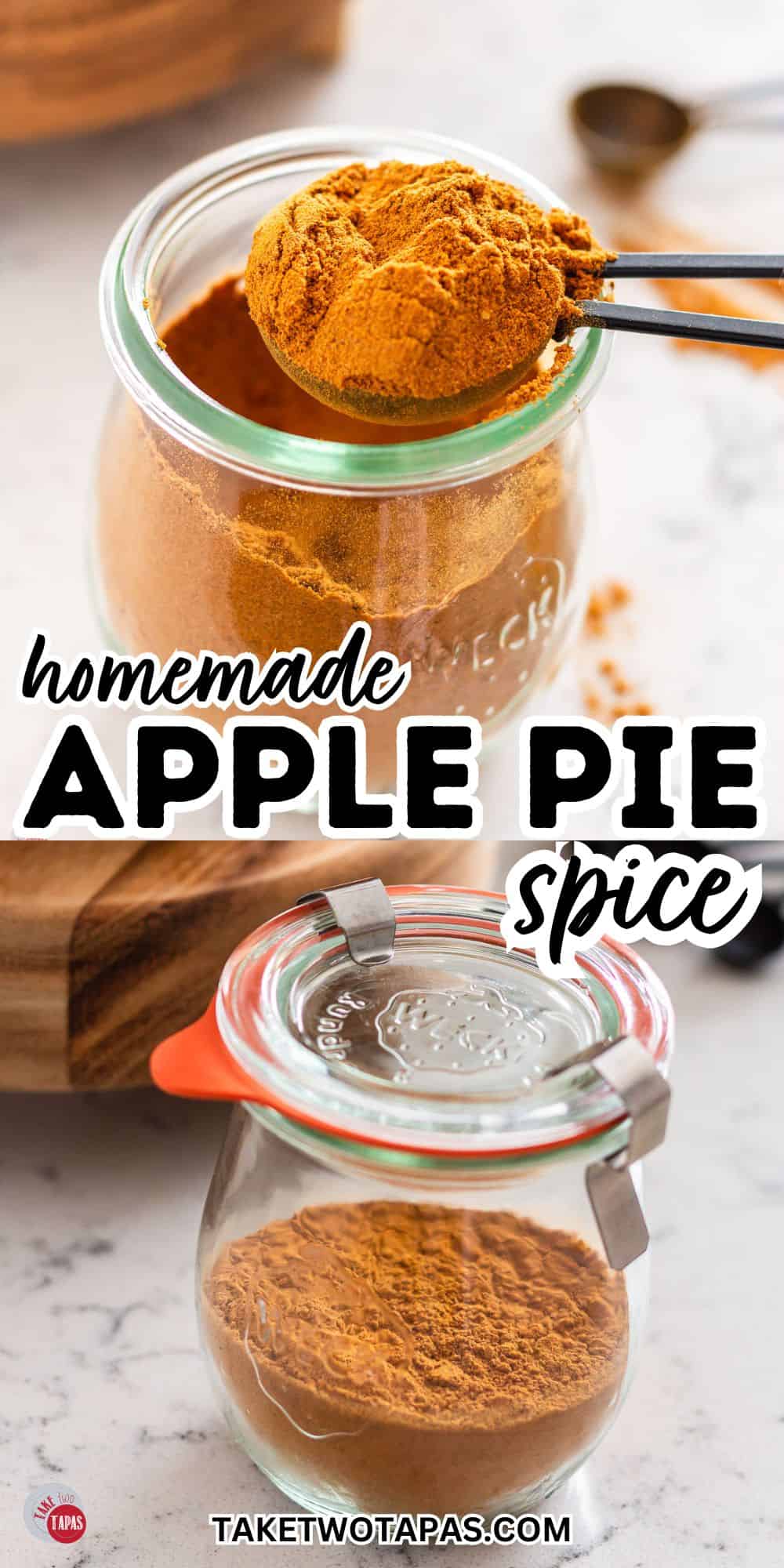 apple pie spice Pinterest pin image