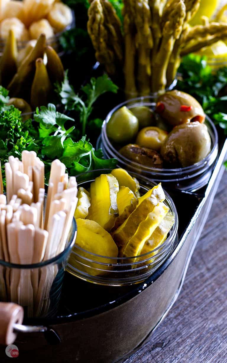 The Best Relish Tray - A Modern Pickle and Olive Tray