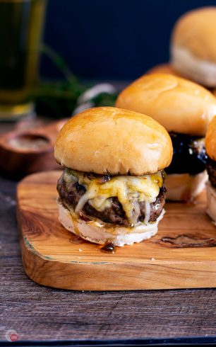 Lamb Sliders with Pepper Jelly