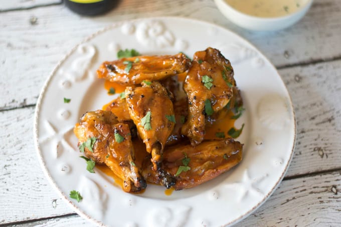 crispy baked sweet hot chicken wings