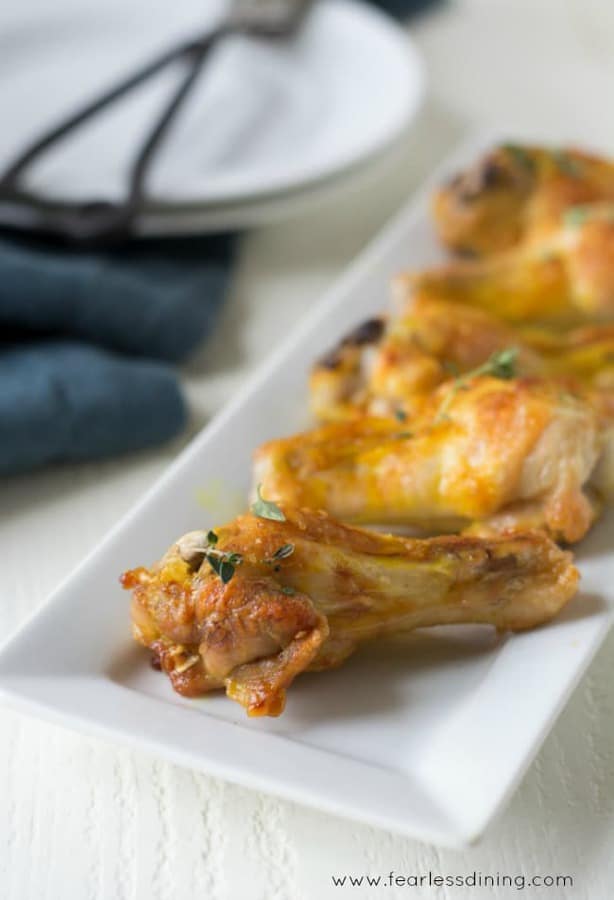 easy baked turmeric chicken wings