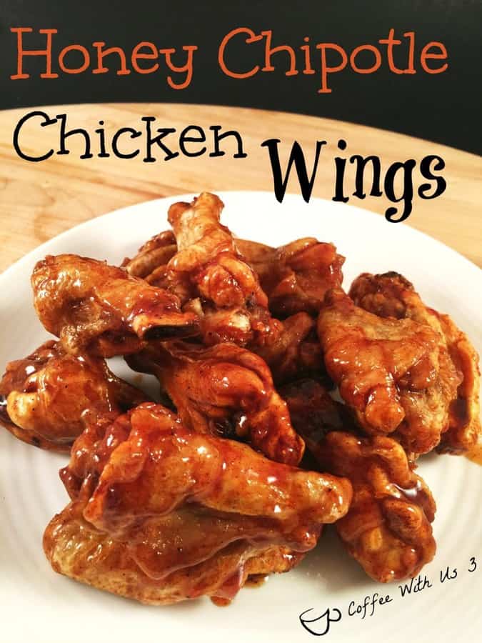 Honey chipotle chicken wings