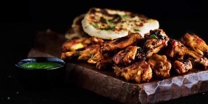 tandoori chicken wings