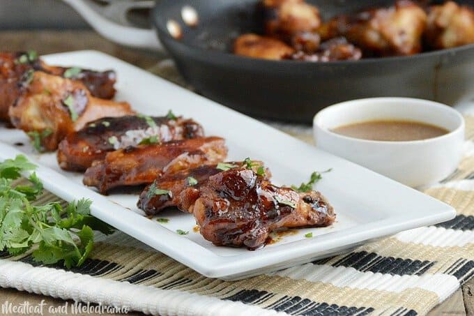 sticky pineapple teriyaki chicken wings