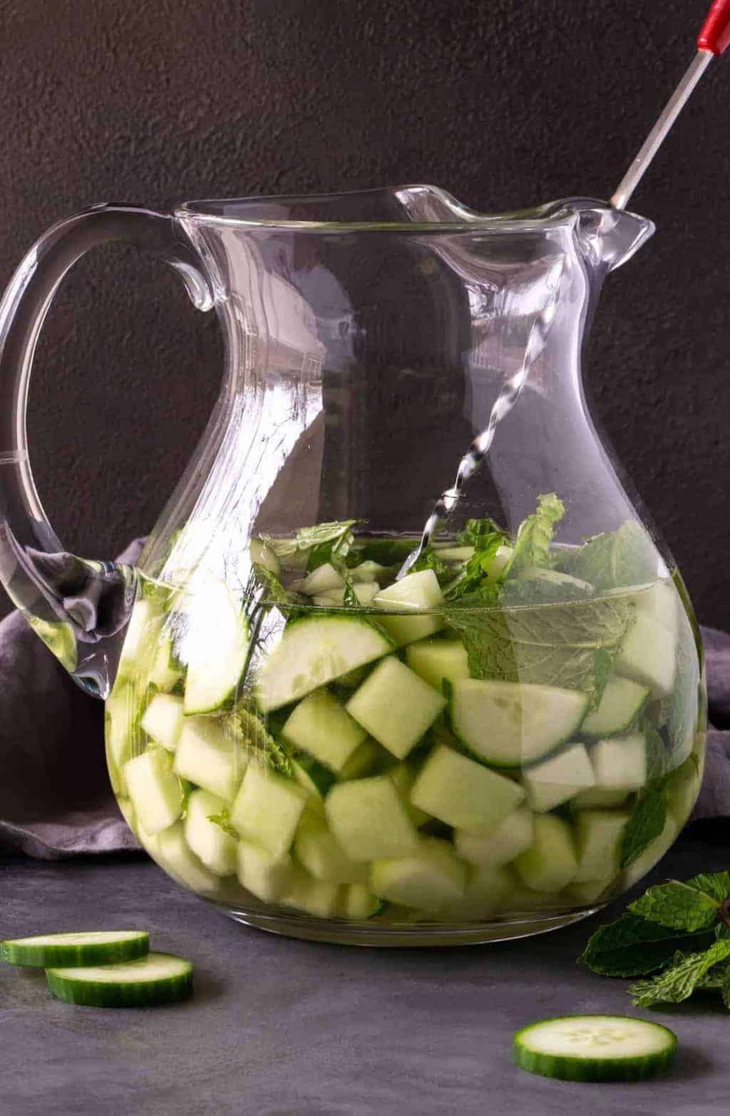 cucumber melon sangria