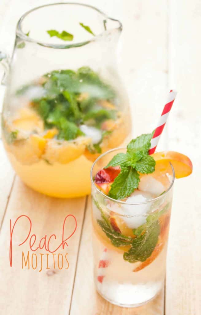 Peach Mojitos