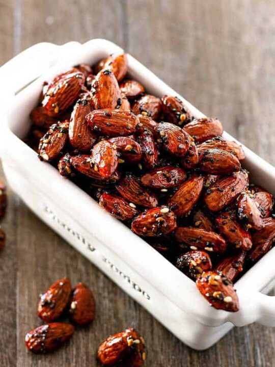 Crispy Tamari Almonds: Oven Roasted or Dehydrated