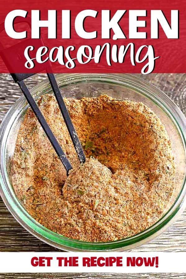 The Best Chicken Seasoning Super Easy Homemade Delicious