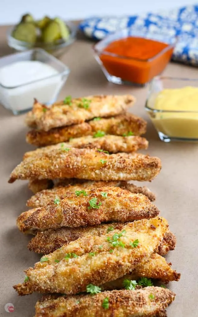 Popeyes Chicken Tenders in The Air Fryer ⋆ by Pink