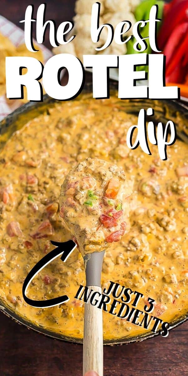 pinterest bilde for rotel dip