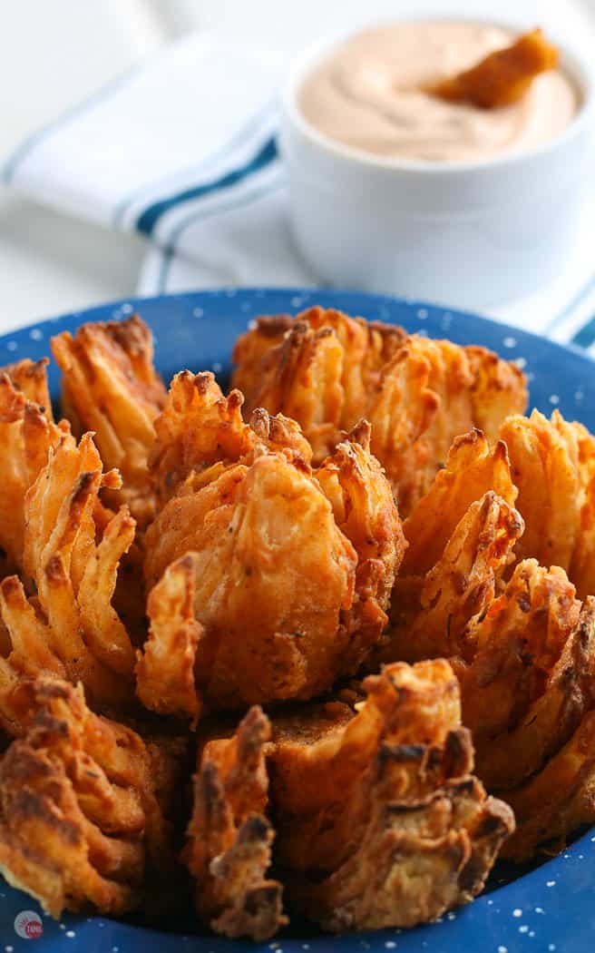 Air-Fryer Blooming Onion — The Skinny Fork