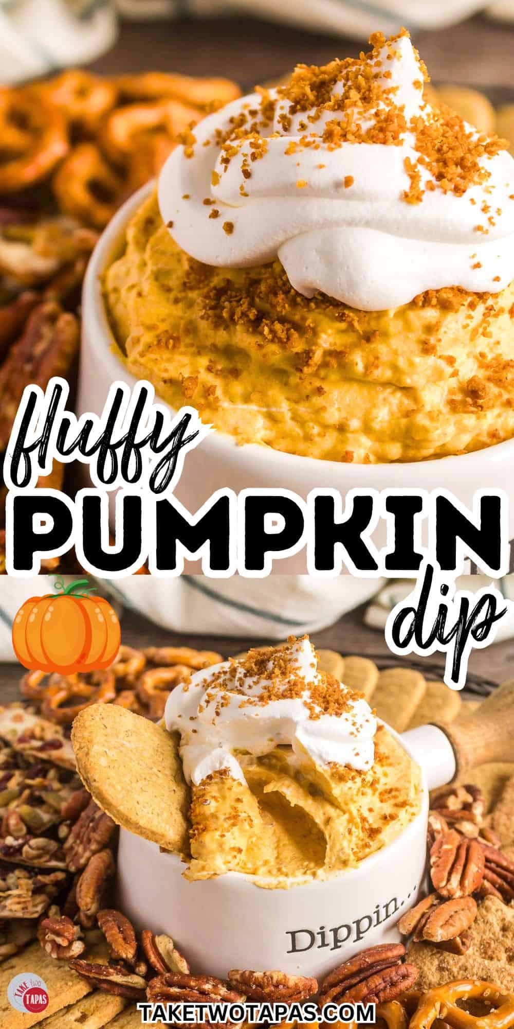 pumpkin dip made with cool whip