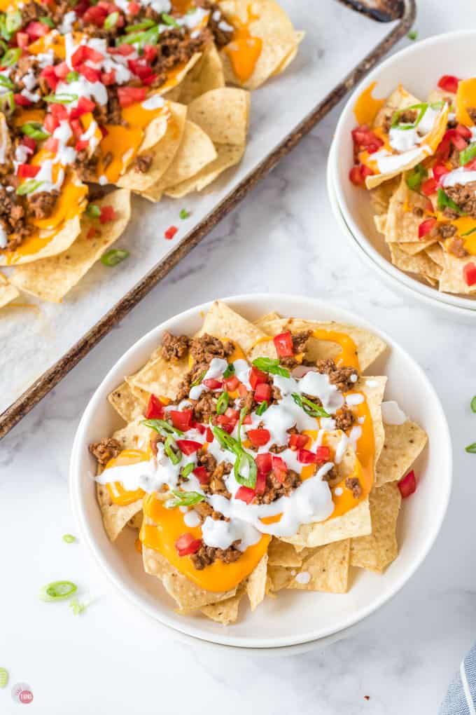 Nachos Supreme {Taco Bell Copy Cat} ~ Take Two Tapas