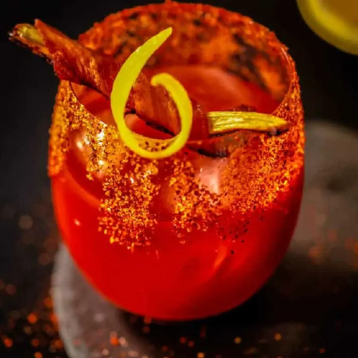 Bloody Mary Cocktail: A Red Divine Glass