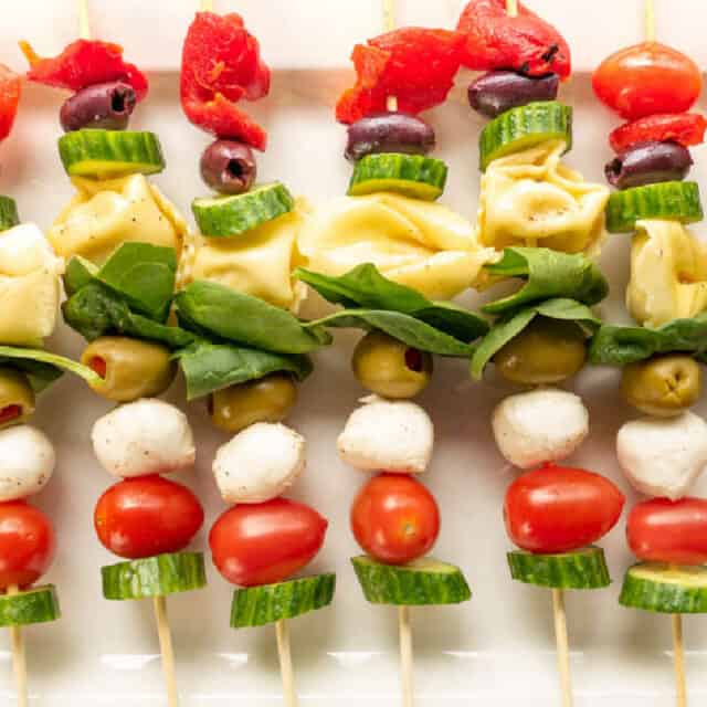 Easy Antipasto Skewers - Take Two Tapas