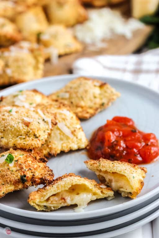 Crispy Air Fryer Toasted Ravioli - Take Two Tapas