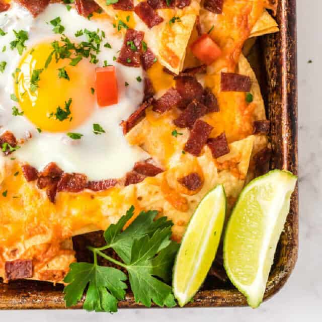 Easy Breakfast Nachos - Take Two Tapas