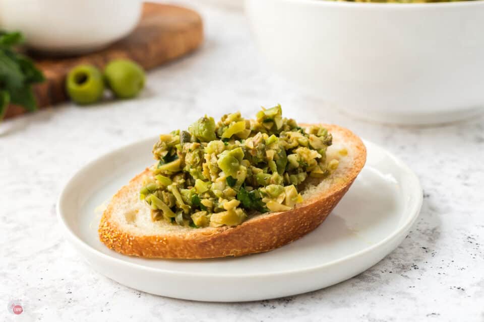 Green Olive Tapenade - Take Two Tapas