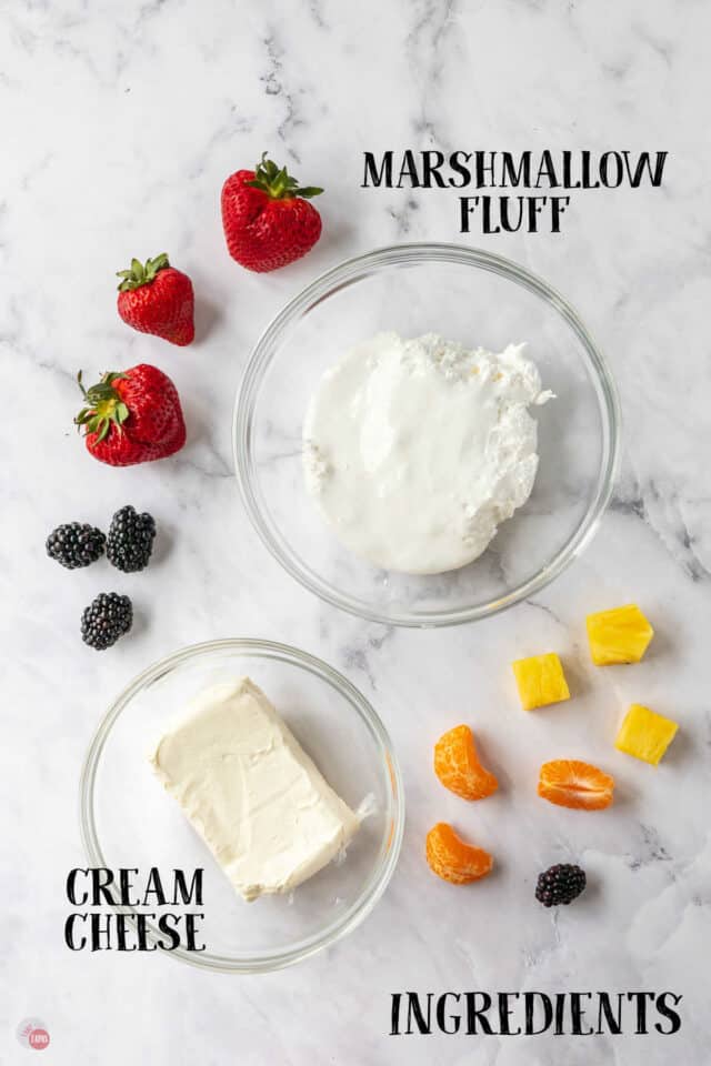 2 Ingredient Fruit Dip - Take Two Tapas