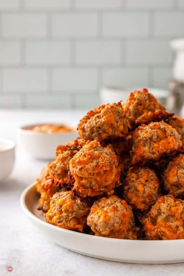 Cream Cheese Sausage Balls - Take Two Tapas