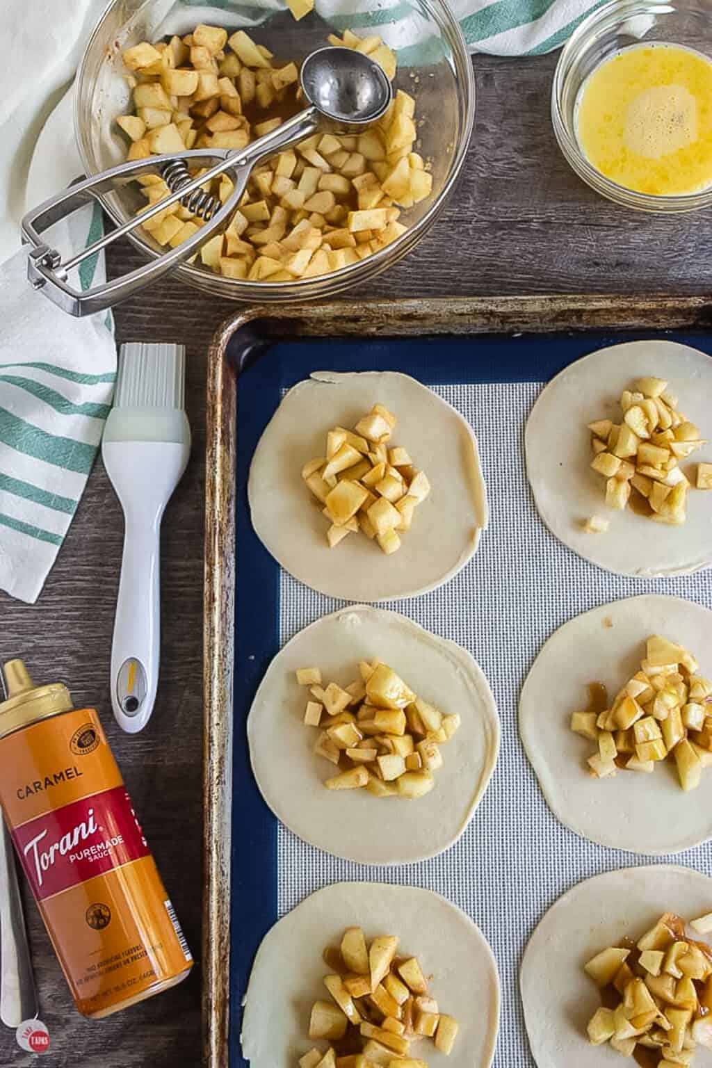 Caramel Apple Empanadas (Fresh Apples) Take Two Tapas