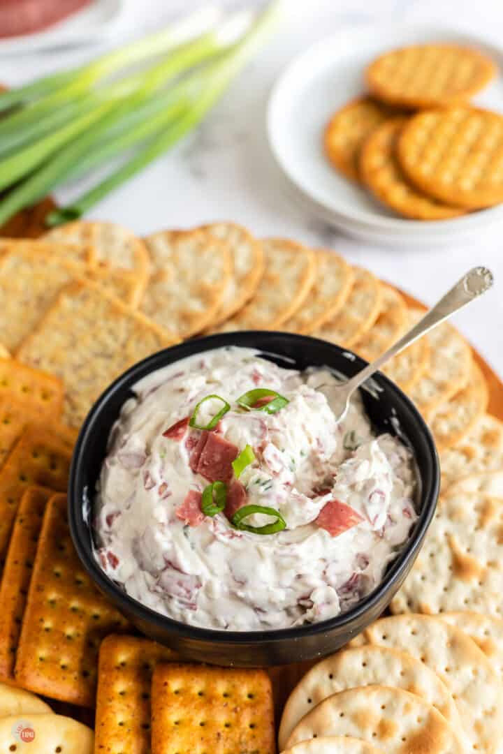 Chipped Beef Dip (Easy Dried Beef Dip) Take Two Tapas