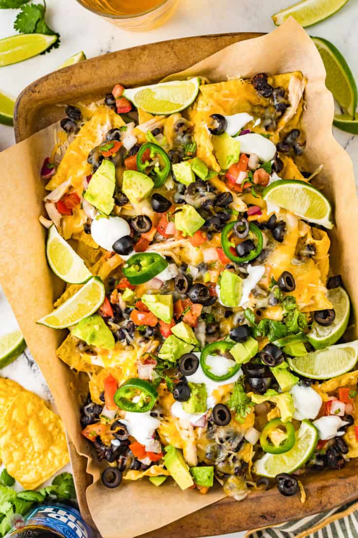 Loaded Chicken Nachos - Take Two Tapas