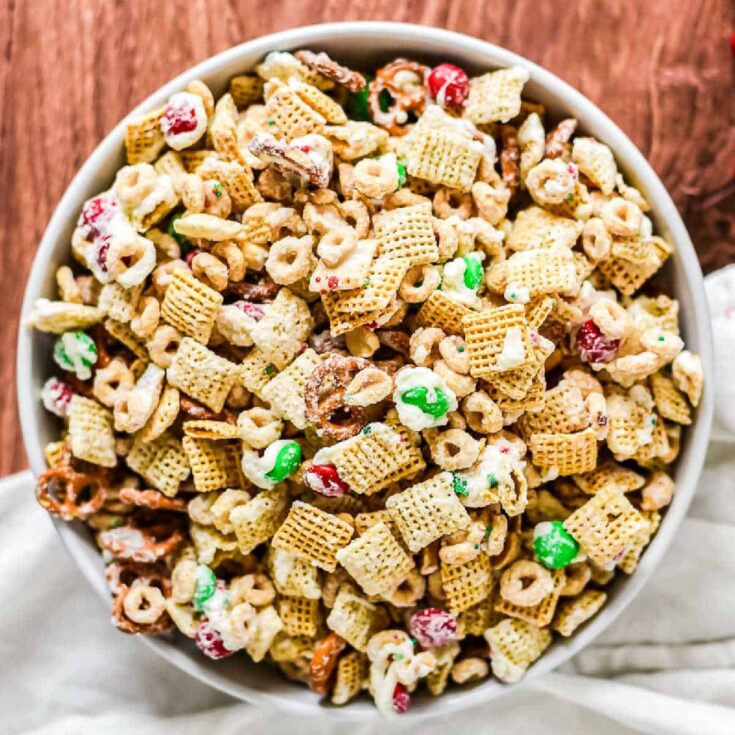 Asian Wasabi Chex Mix Party Snack for Far East Snacking!