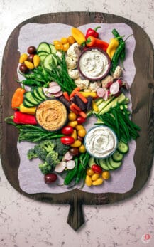 Easy Crudité Platter - Take Two Tapas